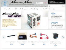 Tablet Screenshot of mountainmods.com